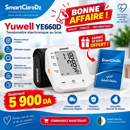 Tensiomètre Yuwell YE660D